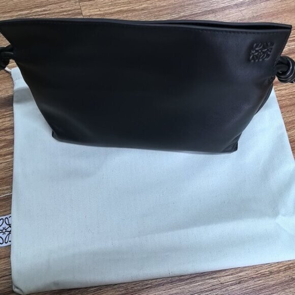 Mini Flamenco clutch in nappa calfskin - Picture 3 of 10